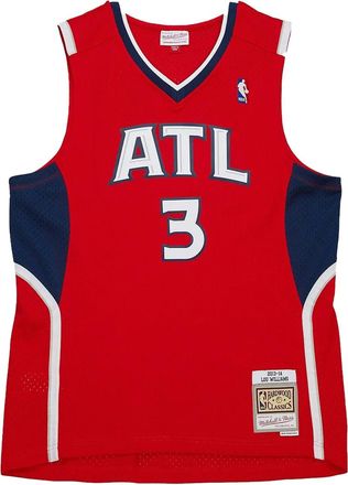 Mitchell & Ness T-shirt Lou Williams Atlanta Hawks 2013-14 - Rosso