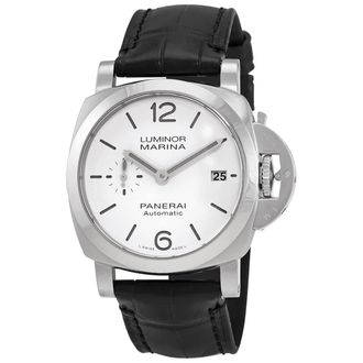 Officine Panerai Luminor Quaranta Automatic White Dial Mens Watch PAM01371