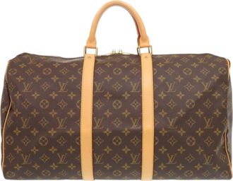 Louis Vuitton Brown Monogram Monogram Boston Bag (Pre-Owned)