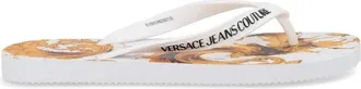 Versace Jeans Couture Fondo Flip Flop Dis. SQ7 Scarpe - - Shoes - Donna - Bianco - 36 EU