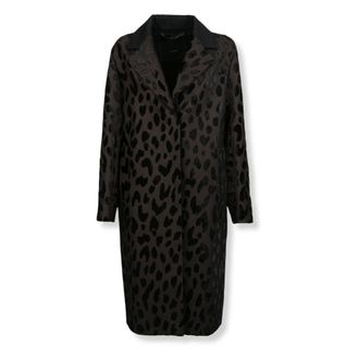 Max Mara Jassen, Dames, Zwart, S, Cappotto Sauna