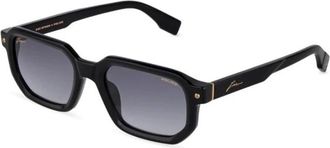 Police Splu 82 0700 Zonnebril - Heren - Zonnebrillen - Zwart - 53 MM - Accessoires