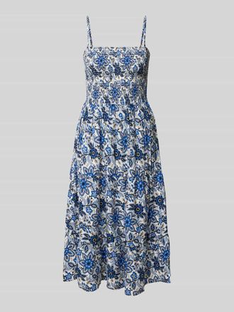 Only A-Linie Rockkleid aus reiner Viskose Modell ZELINA LIFE in Royal, Gr&ouml;&szlig;e XL