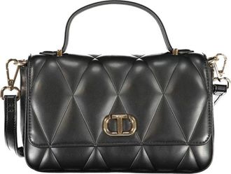 Twinset Quilted Satchel Bag - Dames - Handtassen - Zwart - ONE Size - Tassen