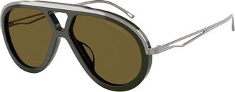 Emporio Armani EA4242U 621473 Mens Sunglasses Green Size 56