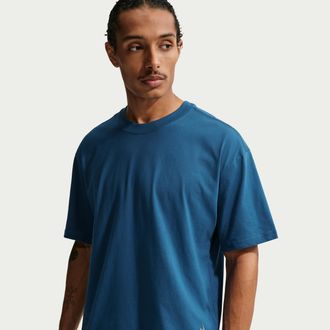 Nike Mens Nike Sportswear T-Shirt in Blue | II3702-476
