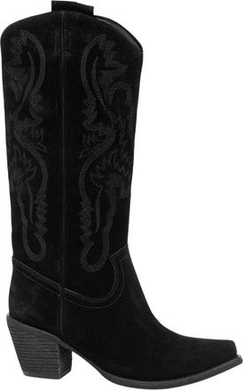 Jeffrey Campbell Rancher-K - Dames - Cowboylaarzen - Zwart - 40 EU - Leer - Schoenen