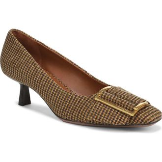 Franco Sarto Rainey Pump in Mustard Brown Multi at Nordstrom, Size 8