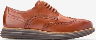 Cole Haan Mens &Oslash;riginal Grand Remastered Wingtip Oxford Shoes - Brown Size 10.5