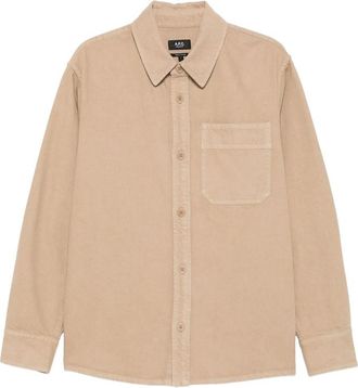 A.P.C. A. p.c. Pocket Button-down Jacket