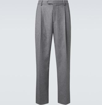 Gabriela Hearst Arthur wool and cashmere straight pants