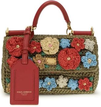 Dolce & Gabbana Dolce & Gabbana My Sicily Crochet Handbag