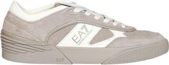 Emporio Armani Sneakers - Heren - Sneakers - Beige - 41 EU - Leer - Schoenen