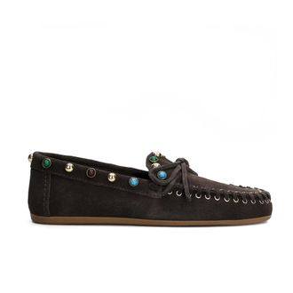 Bibi Lou Loafers, female, Brown, Size: 8 US Guava Moccasin