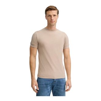 Joop Heren, Tops, Beige, Maat: M Katoen