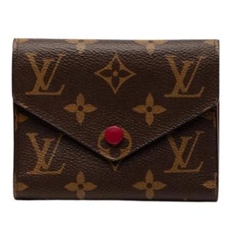 Louis Vuitton Pre-owned Wallets, female, Brown, Size: ONE SIZE Pre-owned Victorine Wallet