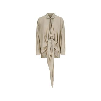 Darkpark Blouses, female, Beige, Size: XS Blouses