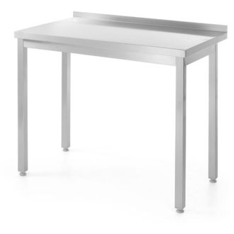 OEM Mesa De Cocina De Acero Con Borde Para Montaje En Pared, 100 X 60 Cm - Hendi 811245