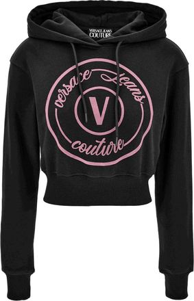 Versace Truien - Dames - Hoodies - Zwart - 2XS - Hoodies & sweatvesten