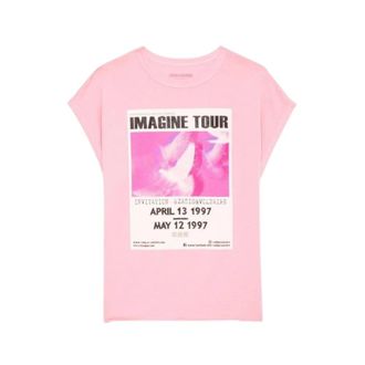 Zadig&Voltaire Dames, Tops, Roze, Maat: M Katoen