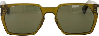 Saint Laurent Sl 894 Zonnebril - Heren - Zonnebrillen - Bruin - ONE Size - Nylon - Accessoires