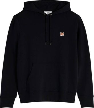 Maison Kitsun&eacute; Maison Kitsune Fox Head Patch Regular Hoodie
