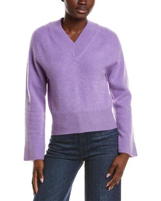 Naadam Premium Cashmere Raglan V-Neck Sweater