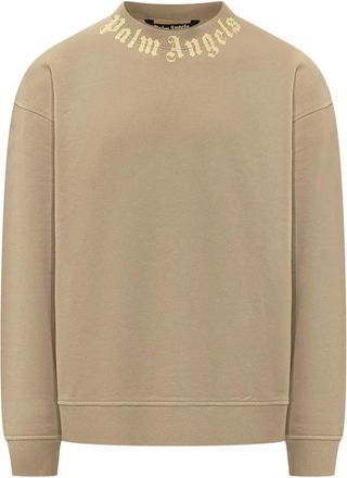 Palm Angels Uomo, Felpe, Beige, XL, new