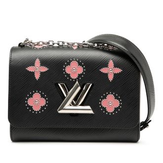 Louis Vuitton Pre-owned Womens Epi Flower Embellished Twist Mm - Black Leather - One Size