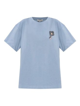 Munthe T-shirt con grafica - Blu