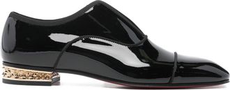 Christian Louboutin Alphamale Rocks Patent Leather Oxfords-Uomo