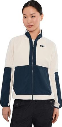 Helly Hansen Fleece Jacket Womens Sweater Cream : SM, Polyester
