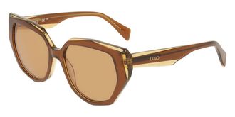 Liu Jo LJ828S 211 Womens Sunglasses Brown Size 54