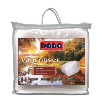 Dodo Dodo - Piumone Caldo 400gr/m2 Vancouver 220x240 Cm Bianco