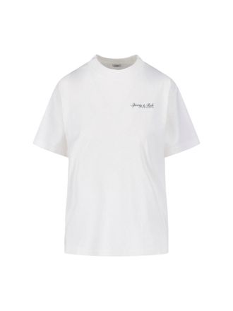 Sporty & Rich T-Shirt Logo Syracuse