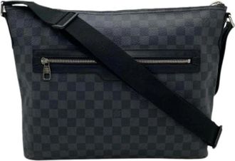Louis Vuitton Pre-owned Canvas Shoulder Bag - Heren - Vintage Schoudertas - Grijs - ONE Size - Vintage