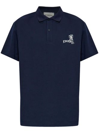 Iceberg Katoenen poloshirt - Blauw