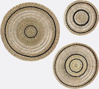 La Redoute Interieurs Set van 3 wanddecoraties, Jutlo