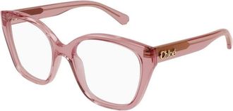 Chlo&eacute; Cat Eye Optisch Montuur - Dames - Brillen - Roze - 53 MM - Accessoires