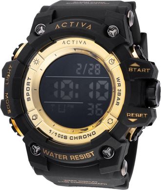 Invicta Activa x Invicta Digital ACW8046-003 Heren Horloge - Quartz Uurwerk - Plastic met zwarte Wijzerplaat - 50mm
