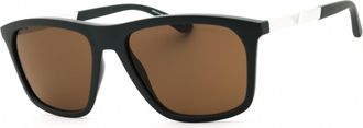 Emporio Armani EA4237 620573 Matte Grey/Aluminum/Brown