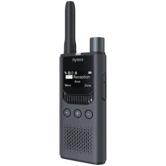 OEM Hytera Radio Dmr+analogico Hyt-s35, Uhf 400-470 Mhz, 2200 Mah, Grigio Metallizzato