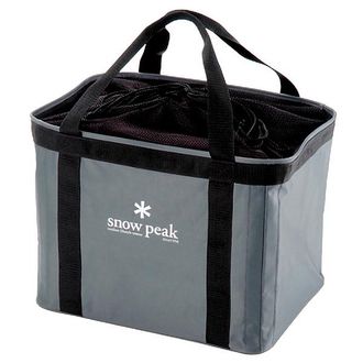 Snow Peak Gear Container Aufbewahrungsbox - | grau/schwarz