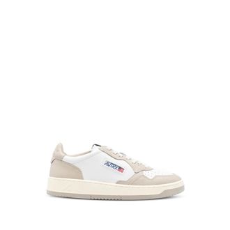 Autry Medalist Panelled Leather Sneakers