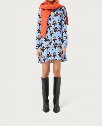 Compa&ntilde;&iacute;afant&aacute;stica Calatea Floral Print Short Dress In Flowers 7