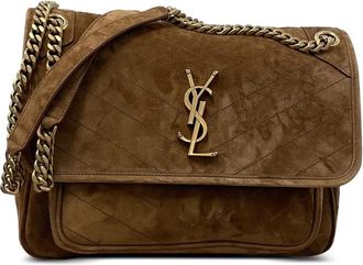 Saint Laurent NIki Medium Suede Bag