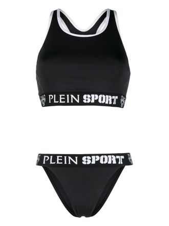 Plein Sport Bikini Baroque Tiger - Nero