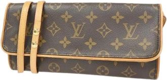 Louis Vuitton Pre-owned Clutches, female, Brown, Size: ONE SIZE Pre-owned Clutch