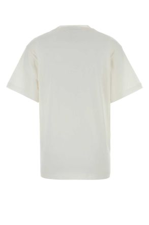 Gucci Womens White Cotton T-Shirt Whitemc Fabric T-shirts And Polos