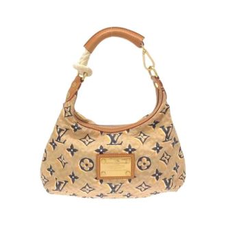 Louis Vuitton Pre-owned Shoulder Bag - Dames - Pre-owned - Beige - Maat: ONE Size Nylon